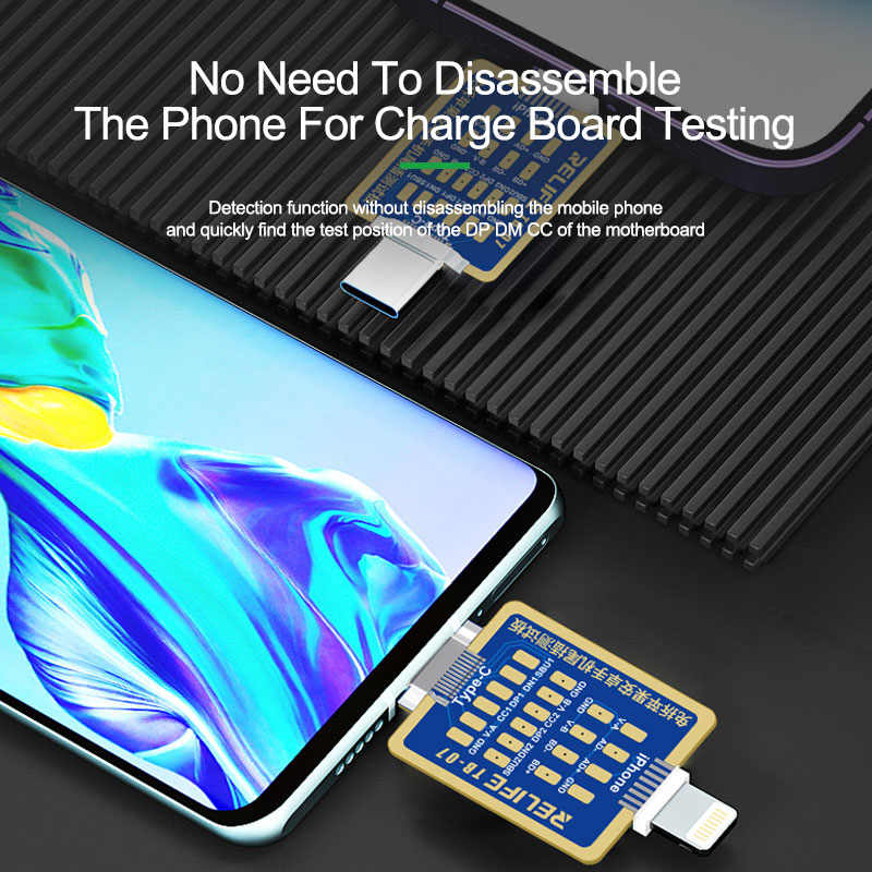RELIFE TB-07 Disassembly-free IP Android phone charge interface test board - Image 2