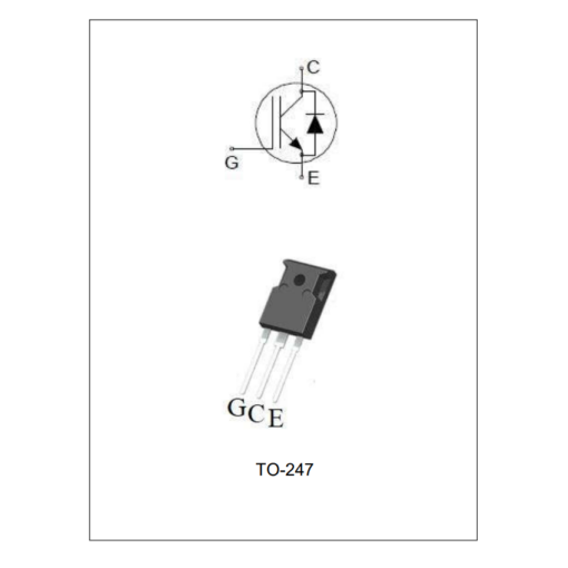 MLG40N60FUK IGBT Transistor 600V 80A 298W TO-247 - Image 2