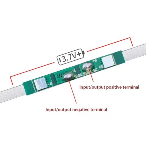 JH-8675 Lithium Battery Charger Protection Module (BMS) 1S 2A 3.7V with Nickel Strip - Image 5