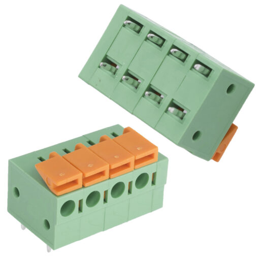 Spring Terminal Block JIEKE-142R 5.08mm 4 Way