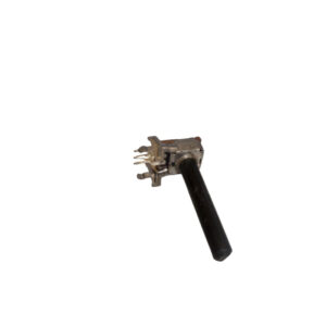 Metal Potentiometer 10KΩ 3Pin Plastic Shaft 30mm - Image 2