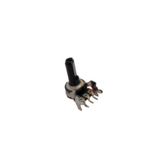 Metal Potentiometer 10KΩ 3Pin Plastic Shaft 15mm - Image 3
