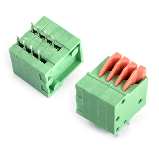 Spring Terminal Block JIEKE-141R 2.54mm 4 Way