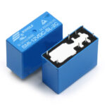 SONGLE SMI-12VDC-SL-2C Power Relay 2-Ch 12VDC Coil 5A 250VAC/30VDC 8 Pin