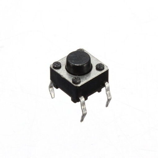 Mini Push Button Switch 4-Pin (6x6x5)mm