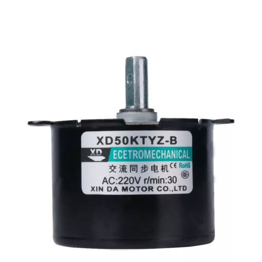 XD50KTYZ-B AC Synchronous Motor 30rpm 220V 2.5kg.cm