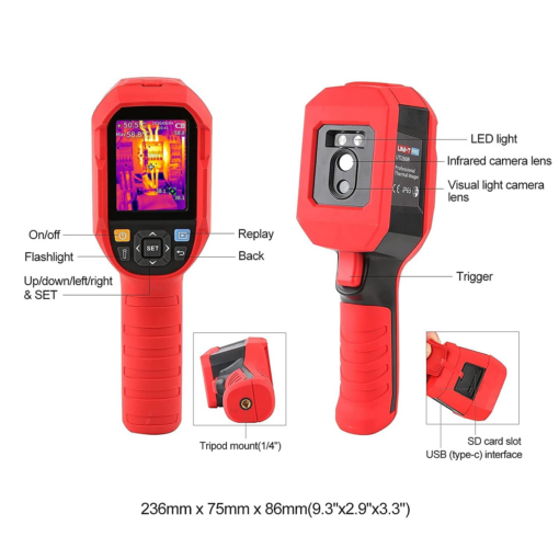 UNI-T UTi165A+ Heavy Duty Thermal Camera - Image 6