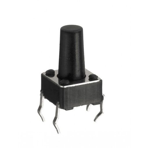 Mini Push Button 4 Pin 6x6x12mm