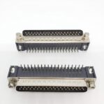 DC37 Right Angle PCB Solder Male D-type Connector 37 Pin 2 Row