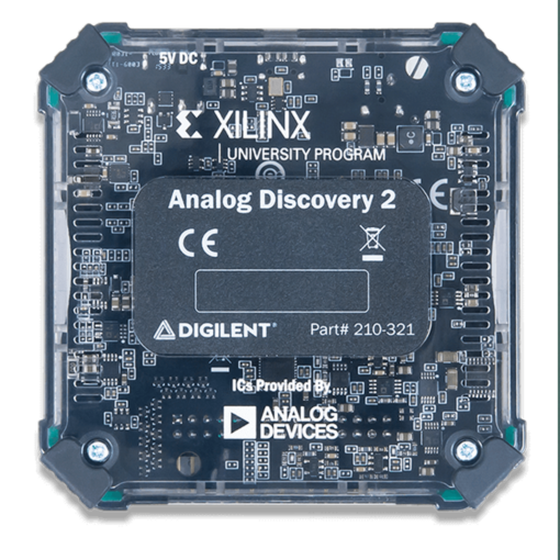 Digilent Analog Discovery 2: 100MS/s USB Oscilloscope, Logic Analyzer and Variable Power Supply - Image 3