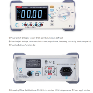 UNI-T UT8803E 3.8 Digit Bench Digital Multimeter - Image 4