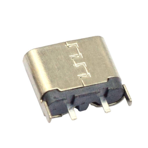 Type-C USB Female Connector 3A Vertical insert 2 Pin - Image 2