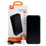 WUW Power Bank 20000mAh 2USB+Micro+Type-C Y146