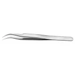 Kimei Anti-Static Tweezers Curved Tip KM-15