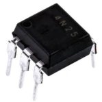 4N25 80V Photovoltaic Output Optoisolator (Manufacturer : EVERLIGHT Electronics )