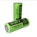 SONY FS26650 Li-ion Rechargeable 26650 Battery 1300mAh 4.2V