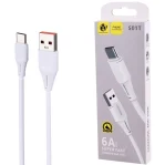 SASATHREE S01T Type-C USB TO USB Data Cable 90cm 6A