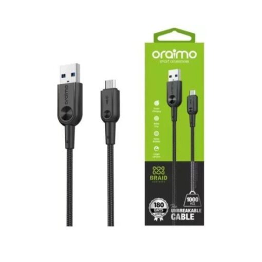 oarimon Micro USB TO USB Data Cable 1M 2.4A OA-C110 - Image 2