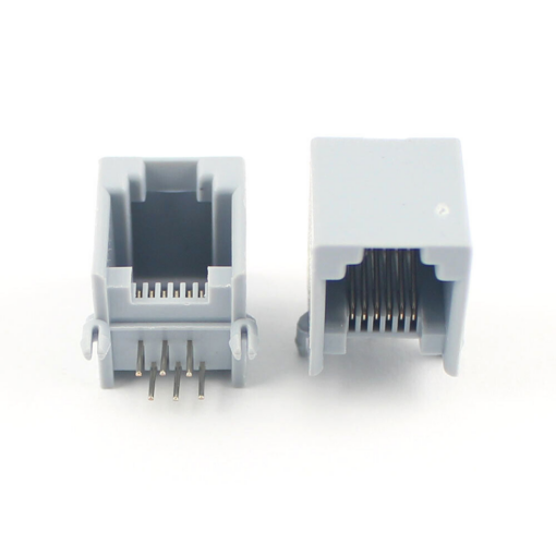 RJ11 Female PCB Socket 6 Pin - Image 3