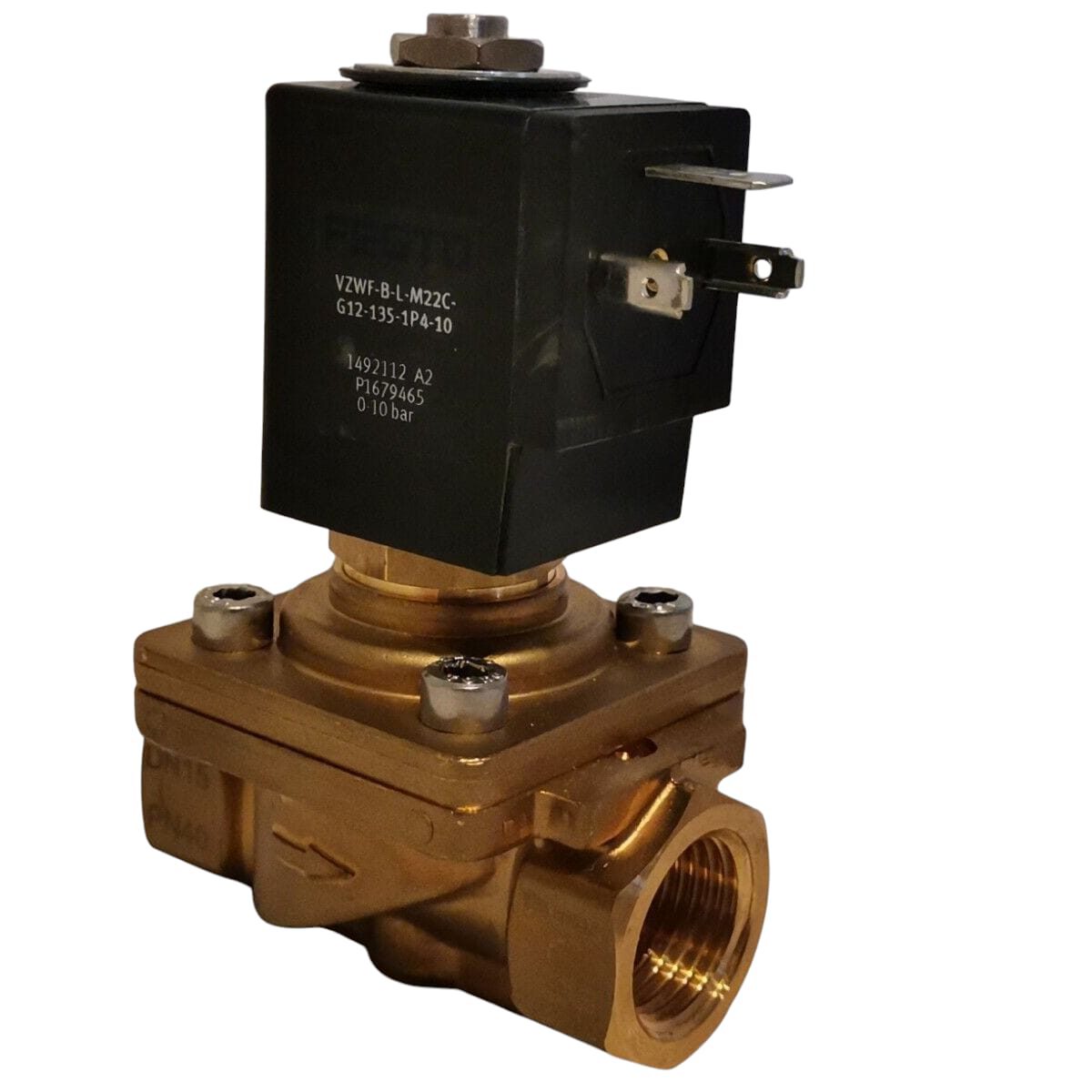 FESTO VZWF-B-L-M22C-G14-135-1P4-10 Solenoid Valve