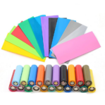 PVC Heat Shrink Tube For 18650 Lithium Battery 10PCS