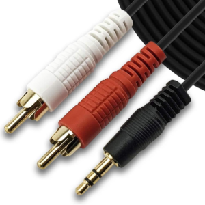AUX Jack 3.5mm to 2-RCA Audio Cable Speaker to Phone 20M - Image 3