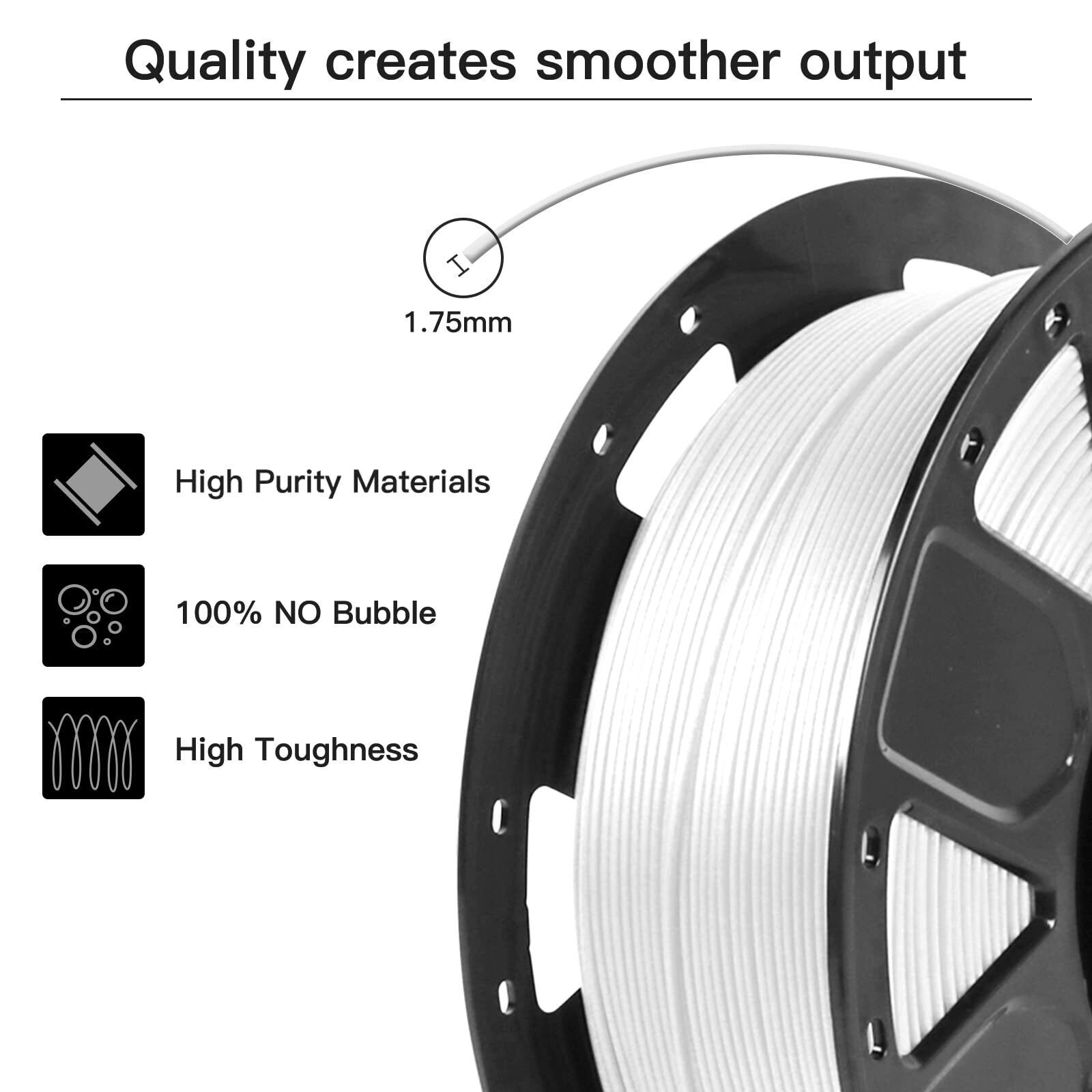 Ender PLA Filament 1.75mm 1Kg Roll for 3D Printer - Image 8