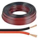 Red & Black Audio Speaker Cable 2X0.5mm² 1meter