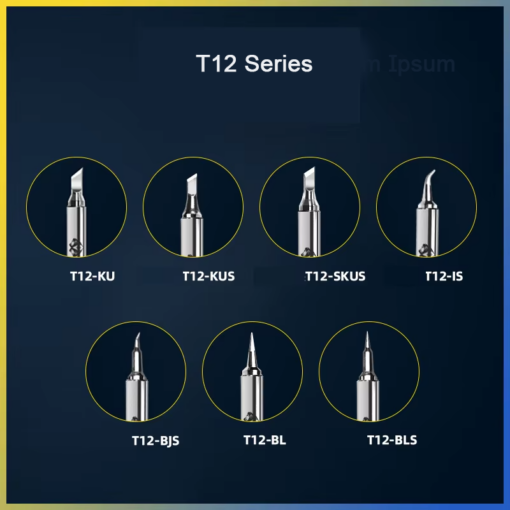 OSS TEAM T12-BL Soldering Iron Tip For Digital Soldering Iron Station - Image 12