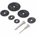 HSS Circular Saw Black Blades For Any Drill 8pcs
