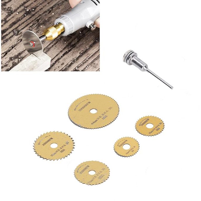 HSS Circular Saw Copper Blades For Any Drill 6pcs - Image 3