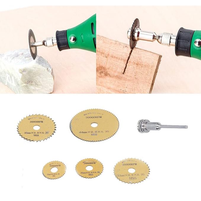 HSS Circular Saw Copper Blades For Any Drill 6pcs - Image 2