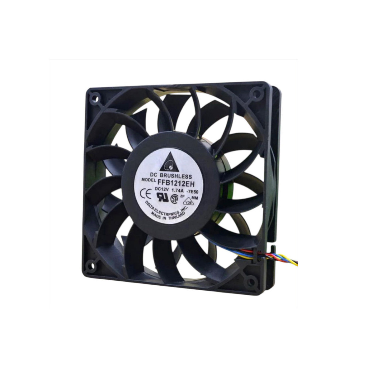 Delta DC Fan FFB1212EH 12V 1.74A 120x120x25mm (USED LIKE NEW)