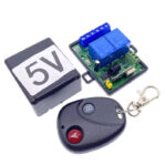 DC 5V RF Wireless Relay Control Switch 2CH 433MHZ with Remote
