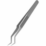 M&R ST-20 Stainless Steel 90º Angle Curved Tip Tweezer