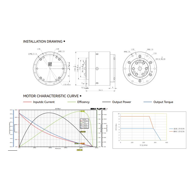 LKMTECH MG5010E-i36 24V Brushless DC Motor Dual Encoder - Image 4