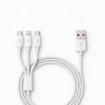GERLAX GD-57 Universal 3 IN 1 Fast Charging Cable 120W
