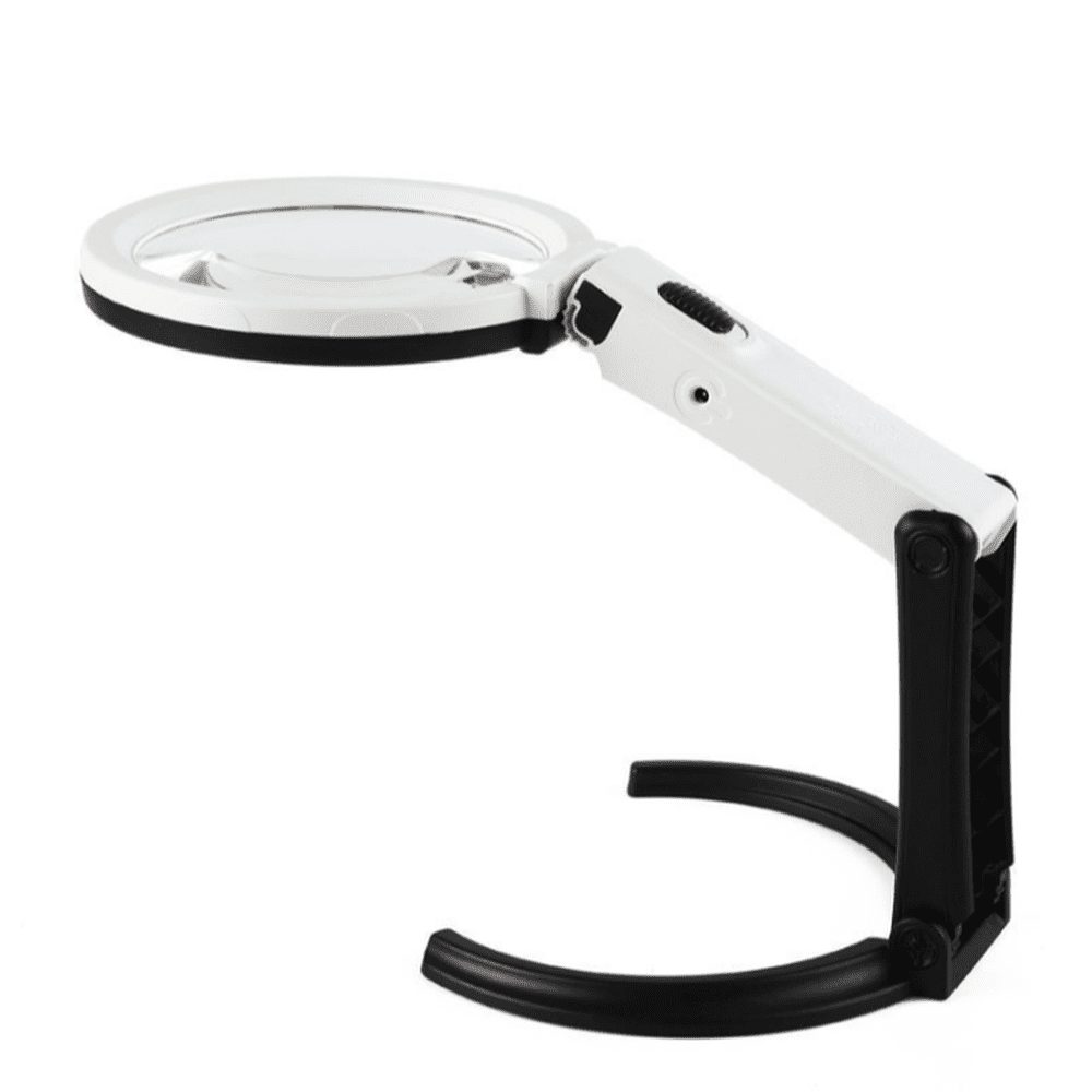 MG3B-1C Desktop Folding Magnifier with 10 LED