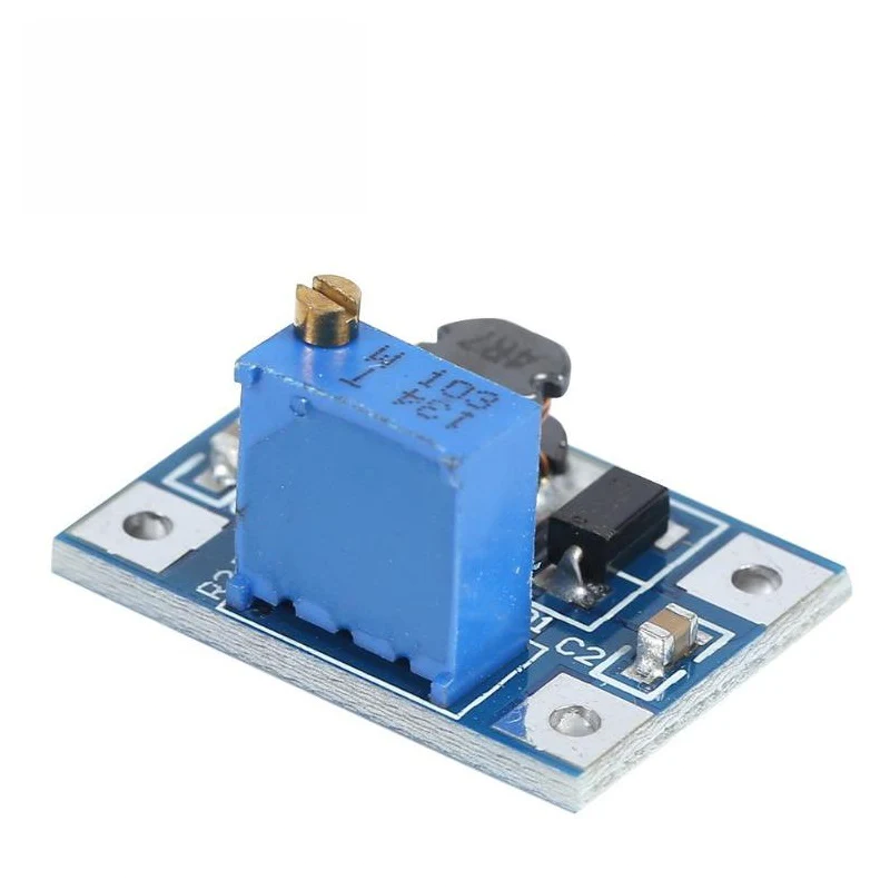 5pcs DC-DC SX1308 Step-UP Adjustable Step Up Boost Converter 2-24V to 2-28V 2A