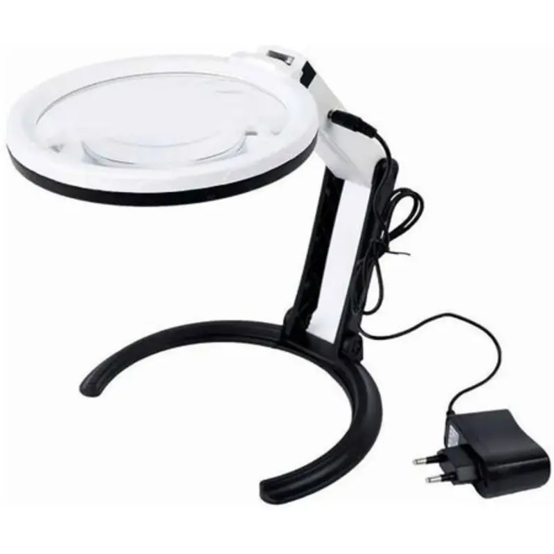 MG3B-1B Desktop Folding Magnifier With 10 LED