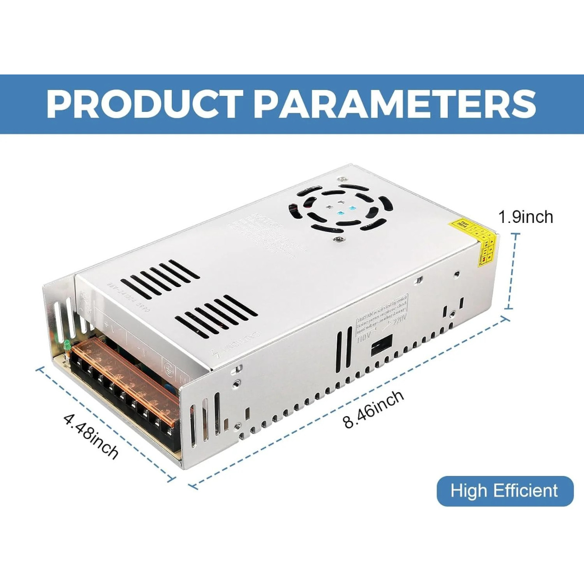 Power Supply 36VDC 15A - الصورة 2