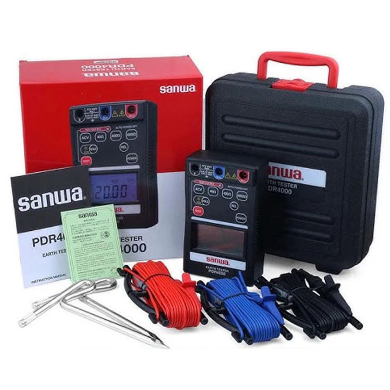sanwa PDR4000 Portable Digital Earth Tester - Image 2
