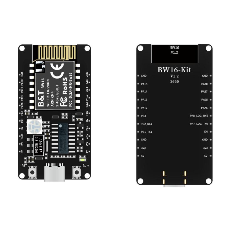 Ai-Thinker BW16 WiFi &amp; Bluetooth Development Board