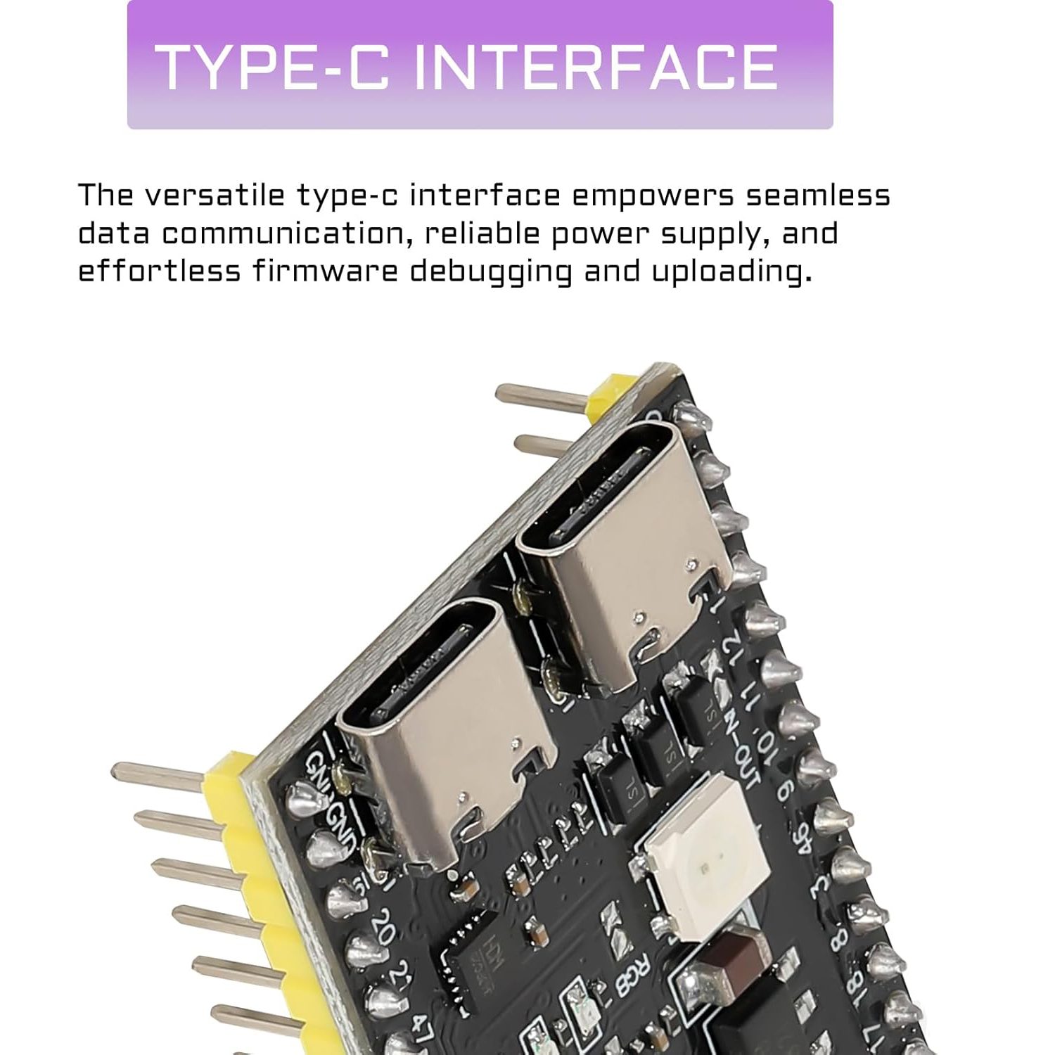 2 Schede ESP32-S3 DevKitC N16R8 – WiFi 2.4GHz E Bluetooth 5.0 LE, Processore Dual-core Xtensa LX7 240MHz, 45 GPIO