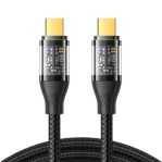 JOYROOM Fast Charging Data Cable Type-C to Type-C USB 1.2M 100W (Black)