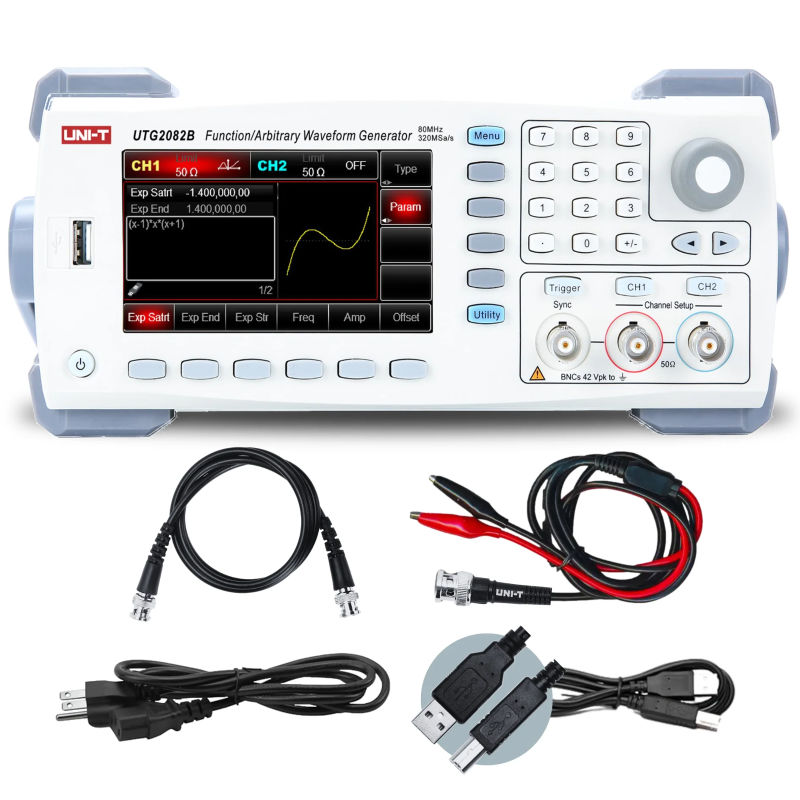 UNI-T UTG2082B 80MHz 2Ch Advanced Arbitrary Waveform Generator - Image 4