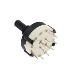 RS26 Plum Blossom Rotary Selector Switch 4 Pole 12 Position 20MM