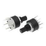 RS16 Plum Blossom Rotary Selector Switch 1 Pole 8 Position 15MM