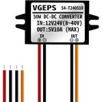 S4-T240510 DC-DC Converter I/P:12-24V O/P:5V 10A