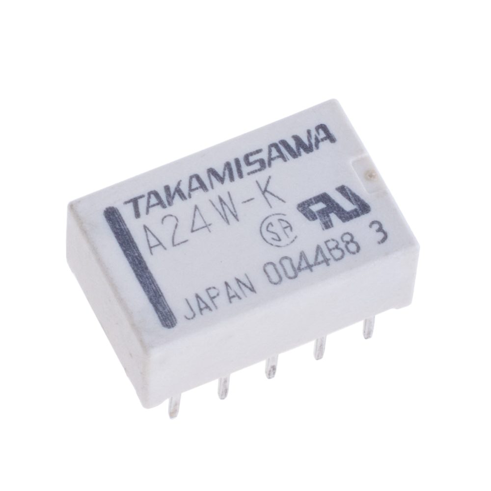 FUJITSU A24W-K Signal Relay 24VDC 1A 10 Pin